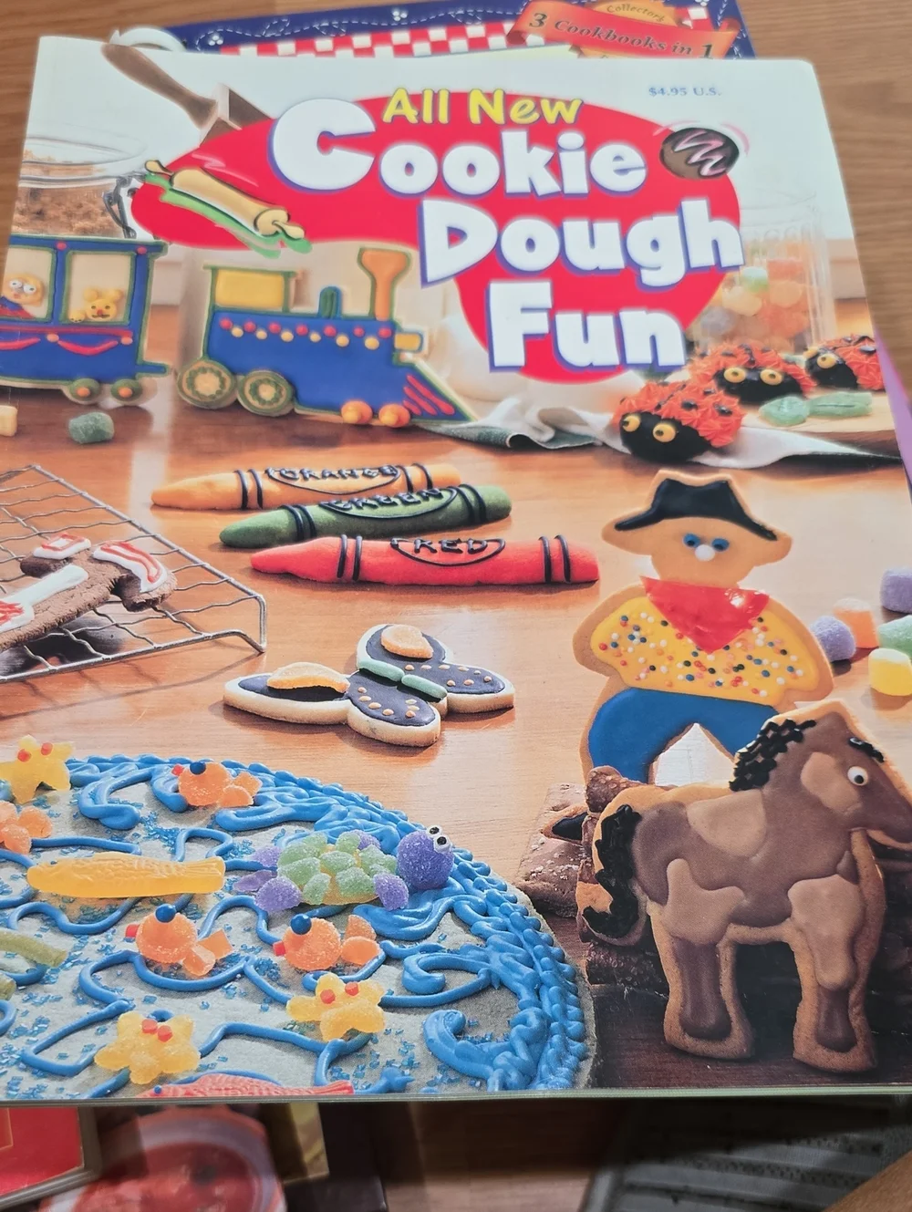 Cookie Dough Fun Kids Baking Activity Book - Multicolor
